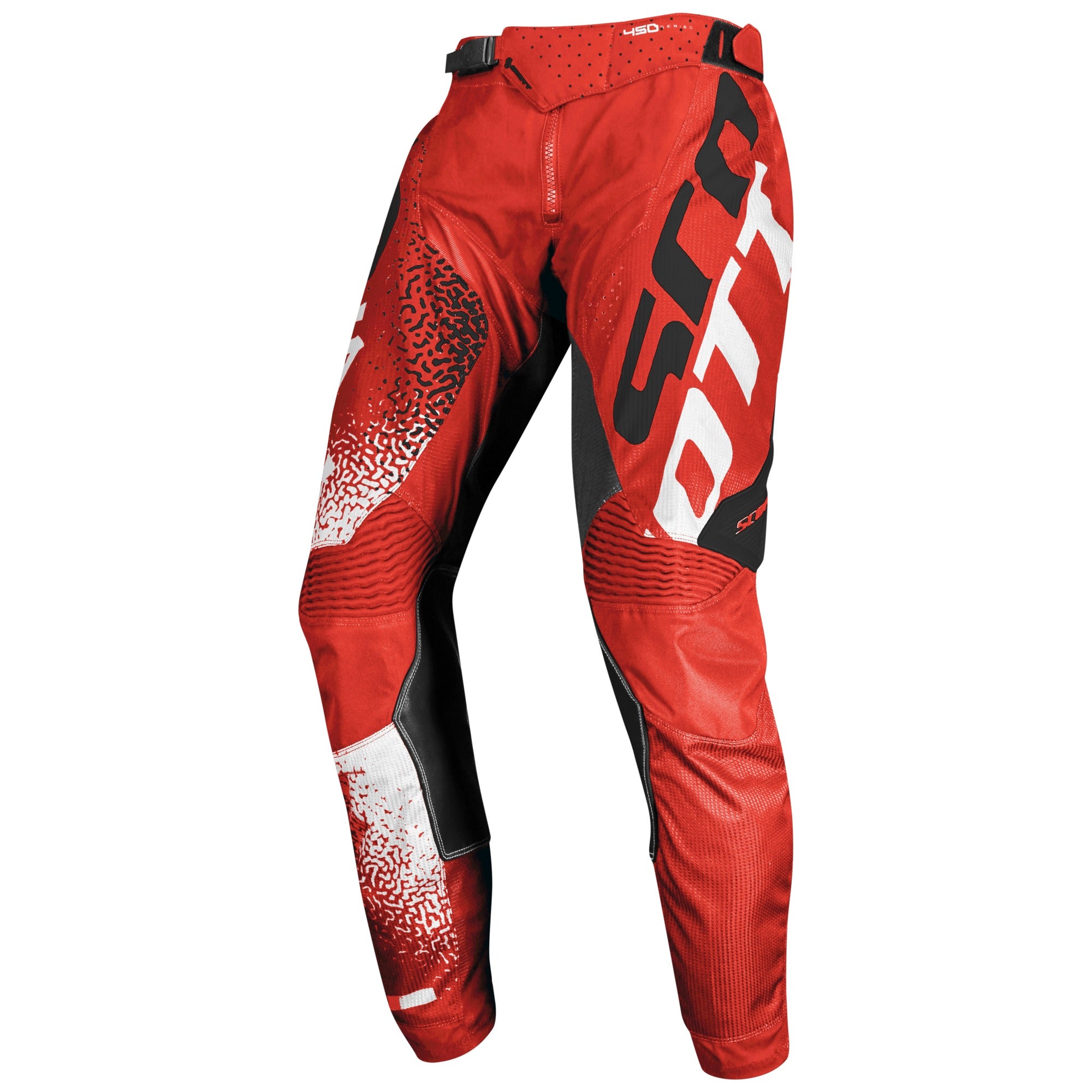 Scott 450 Noise Textile Trouser Black / Red