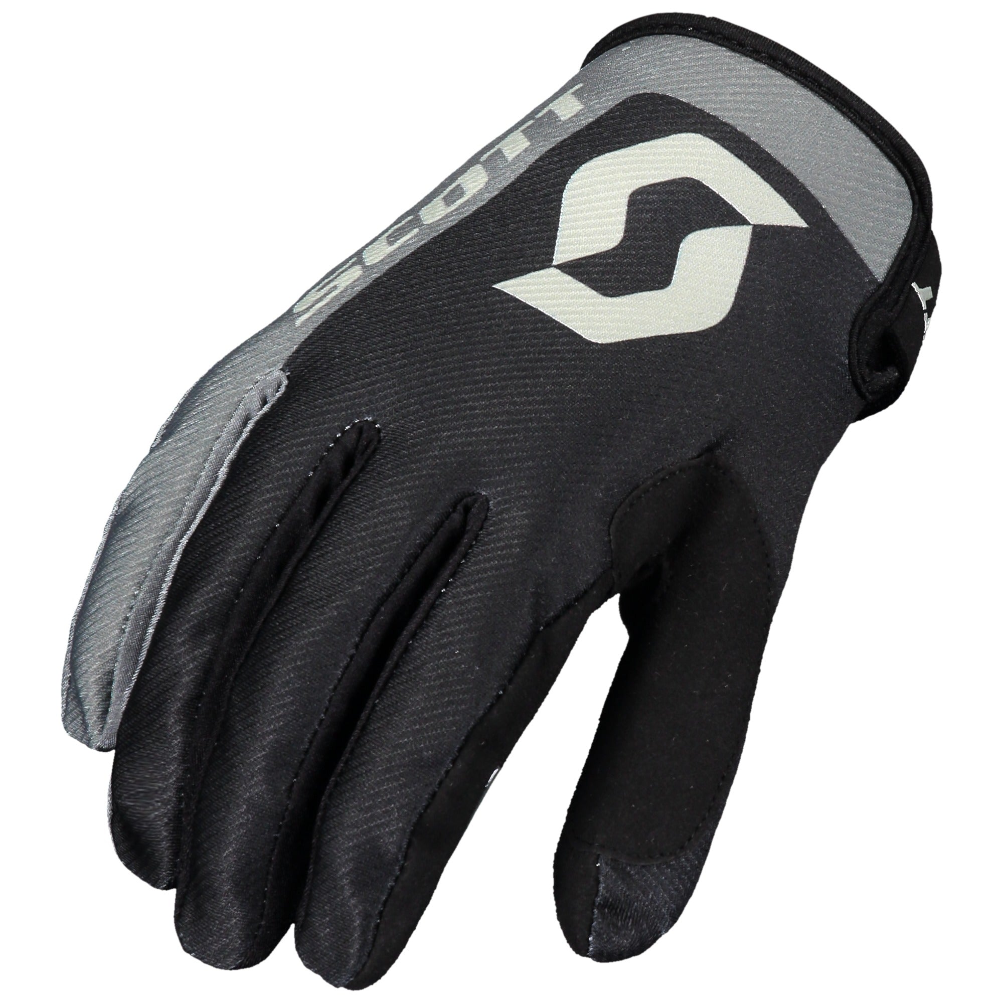 Scott 350 Race Textile Gloves Black / Grey