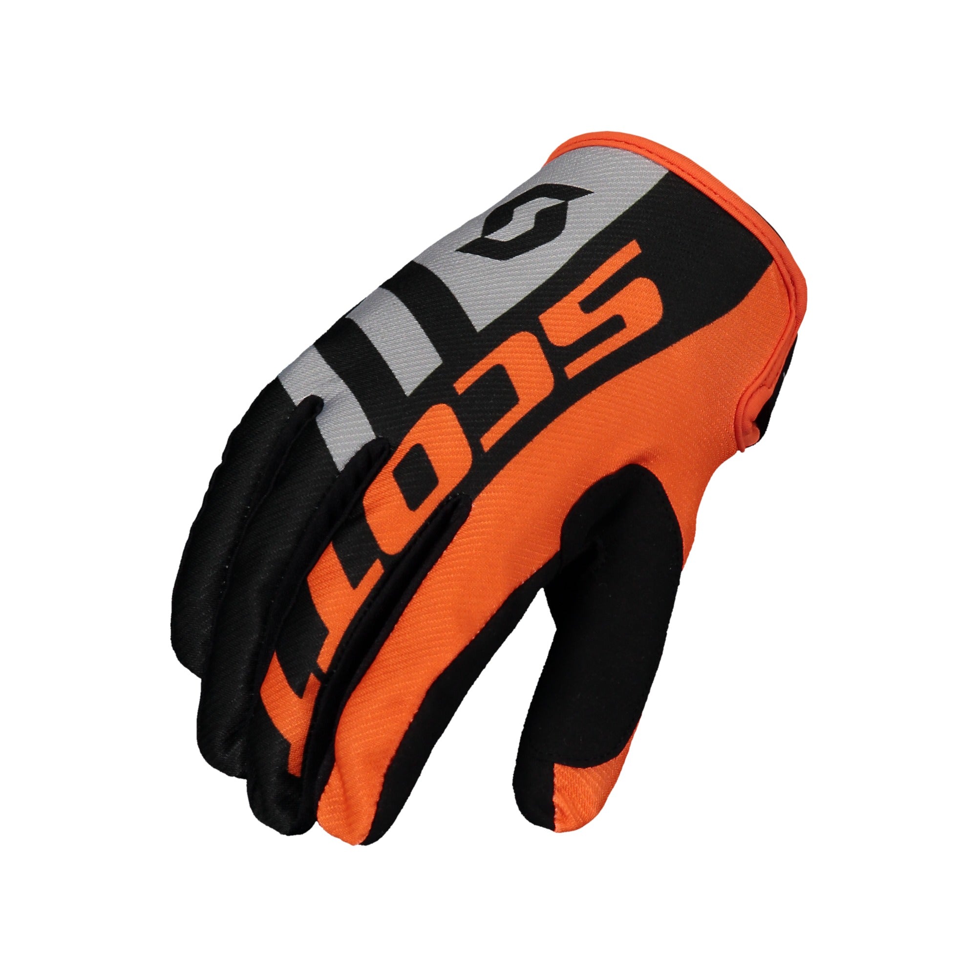 Scott 350 Dirt Kids Textile Gloves Black / Red