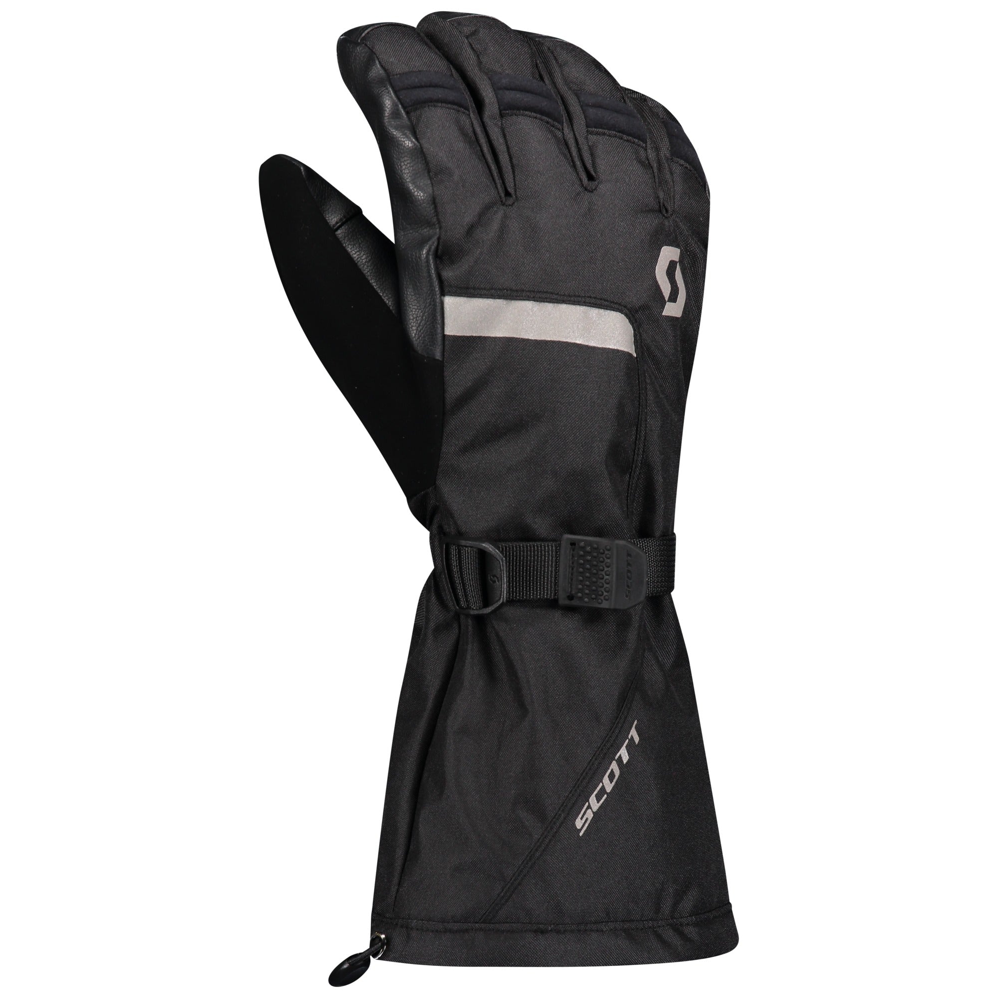 Scott Roop Textile Gloves Black  - FREE UK Shipping, FREE 365 Day Returns | Moto Central