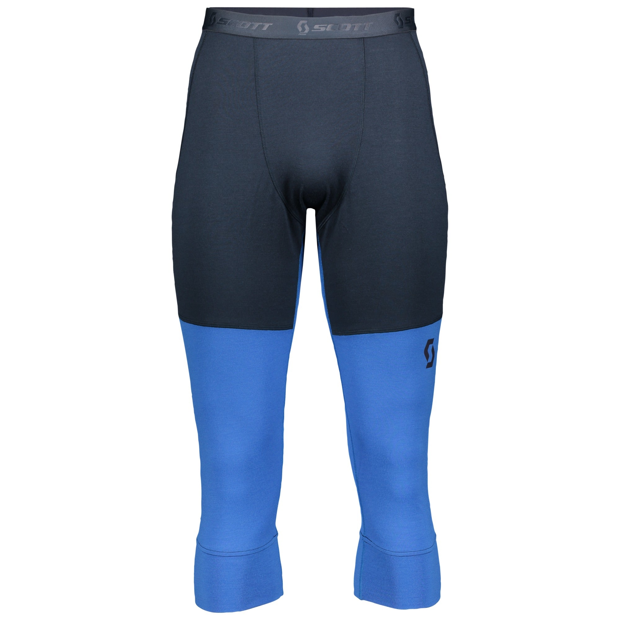 Scott Defined Merino Base Layer Trouser Dark Blue / Skydive Blue