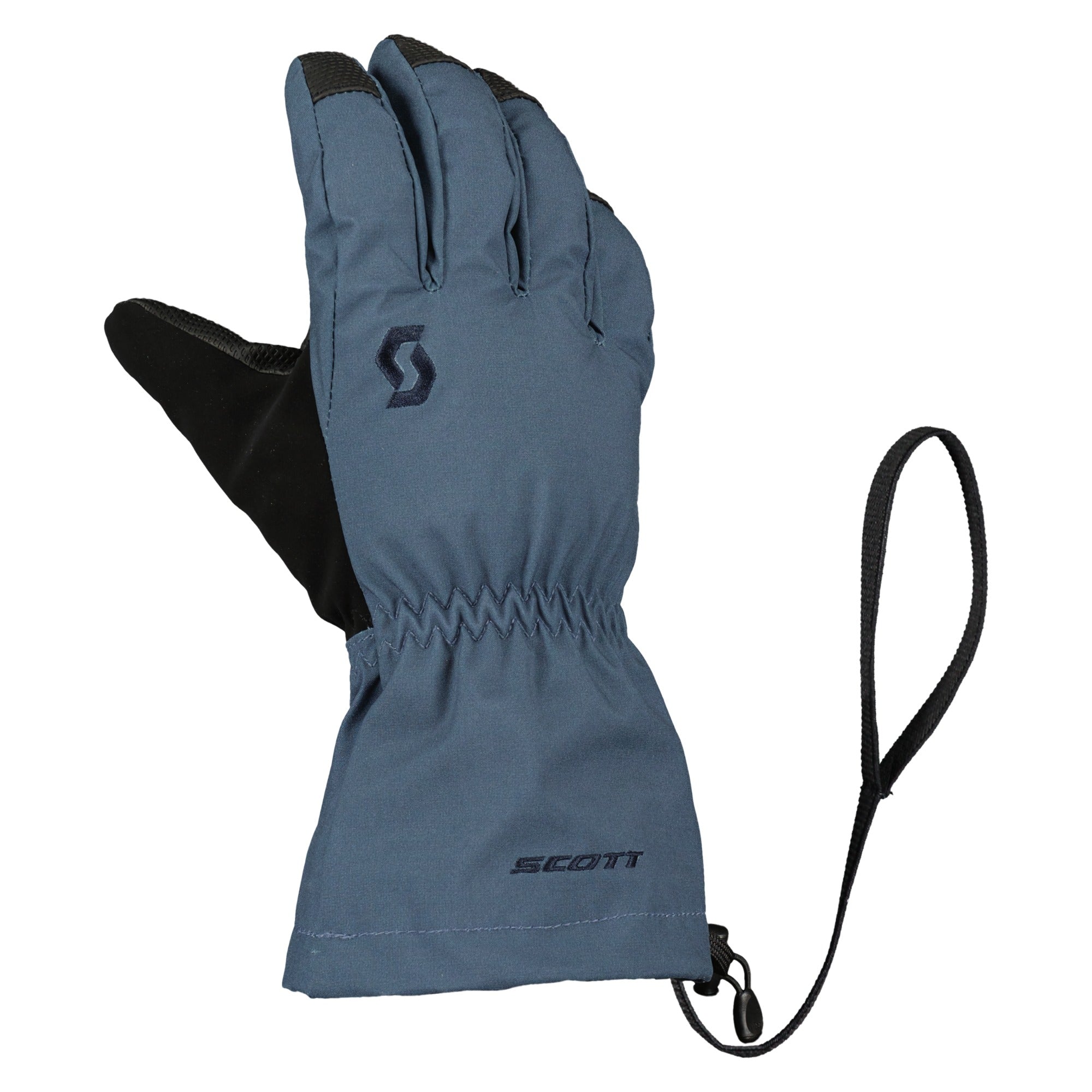 Scott Ultimate Junior Textile Gloves Metal Blue