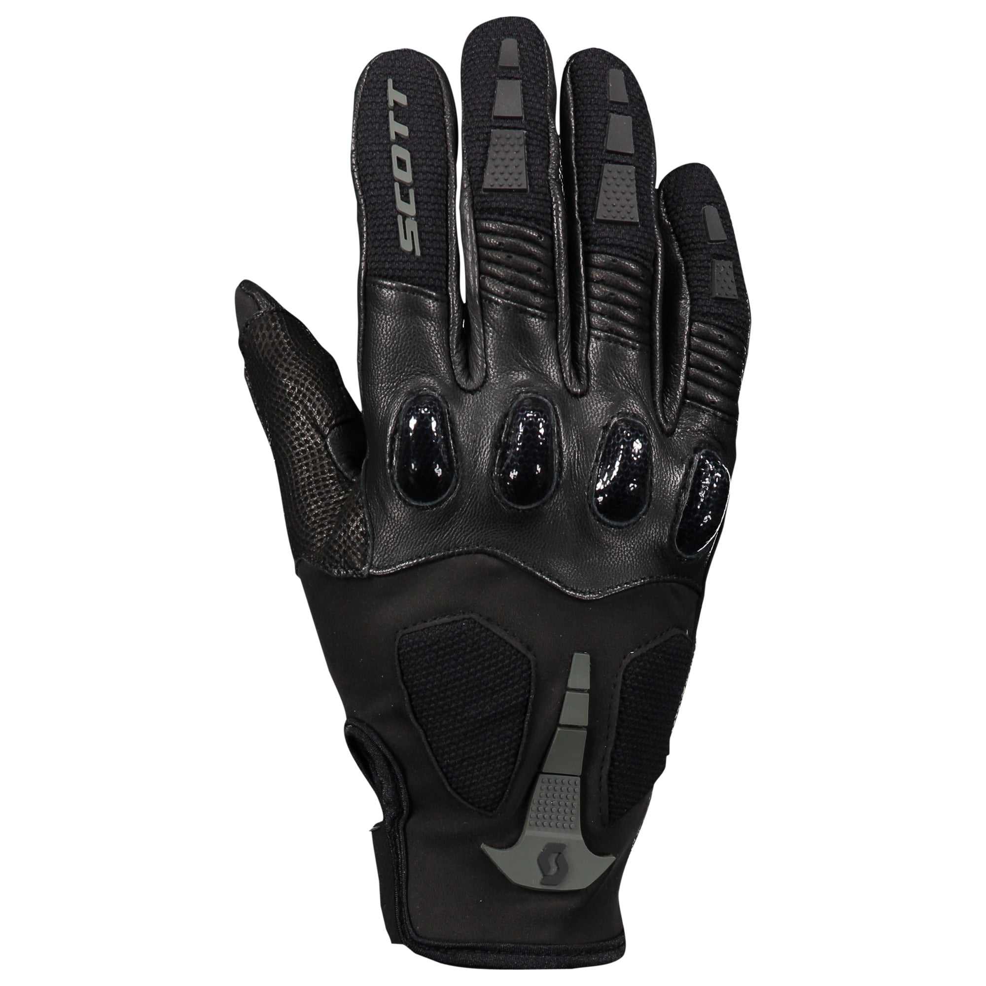 Scott Assault Pro Leather Gloves Black