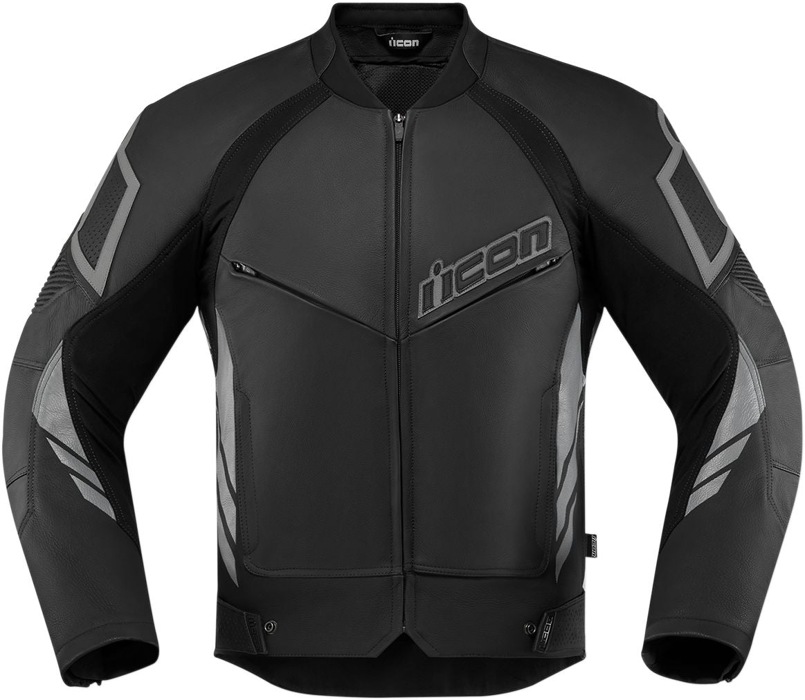 Icon Hypersport 2 CE Leather Jacket Black