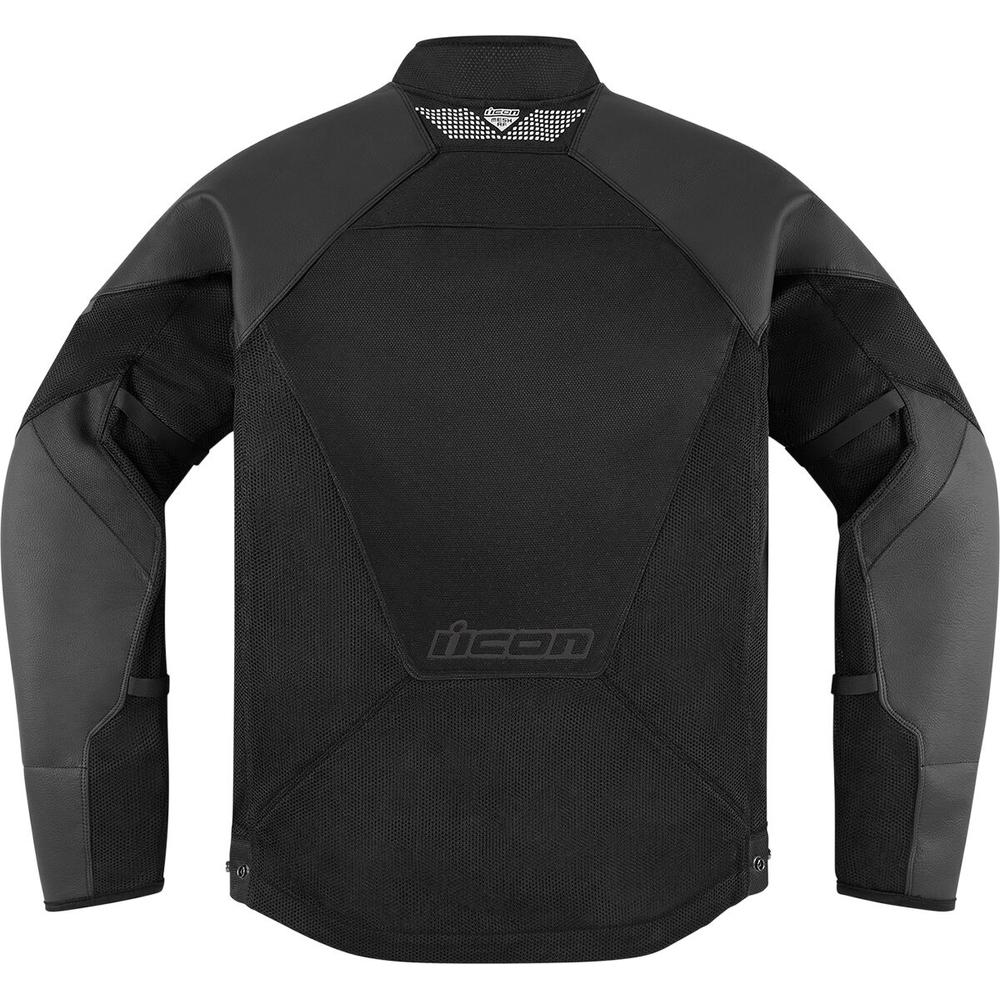 Icon Mesh AF CE Leather Jacket Black