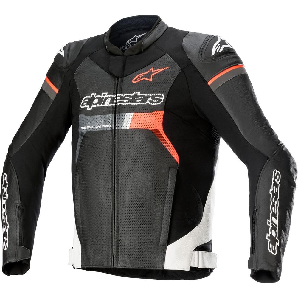 Alpinestars GP Force Leather Jacket Airflow Black / Red / White