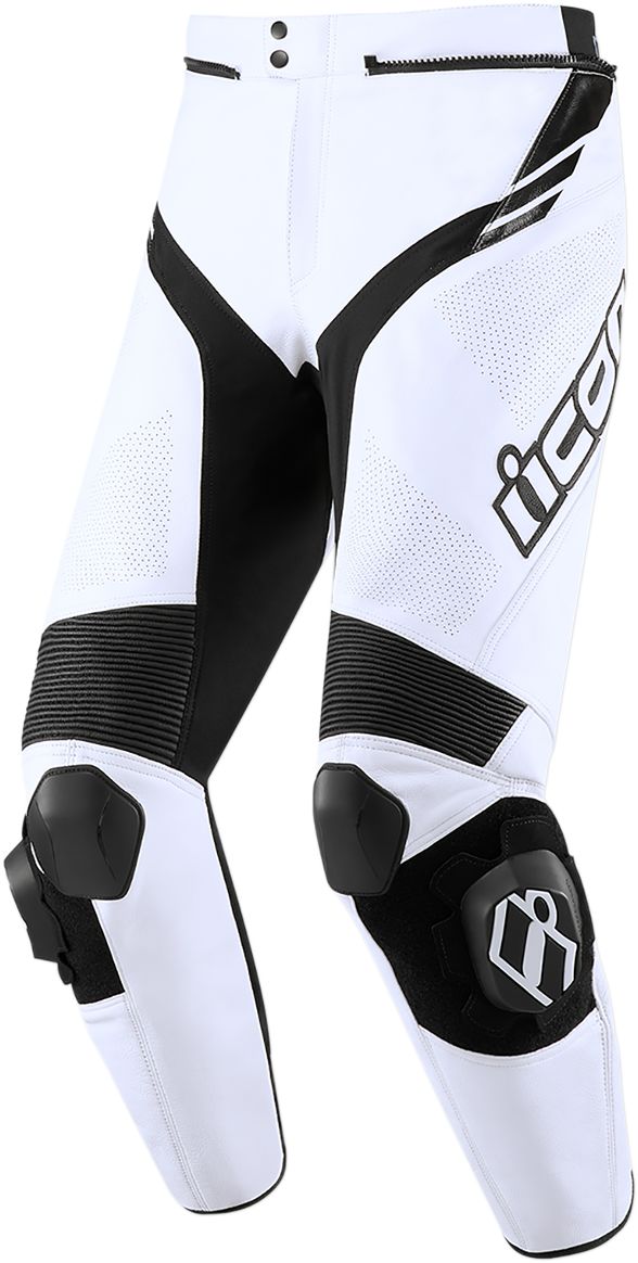 Icon Hypersport 2 Prime Leather Trouser White / Black