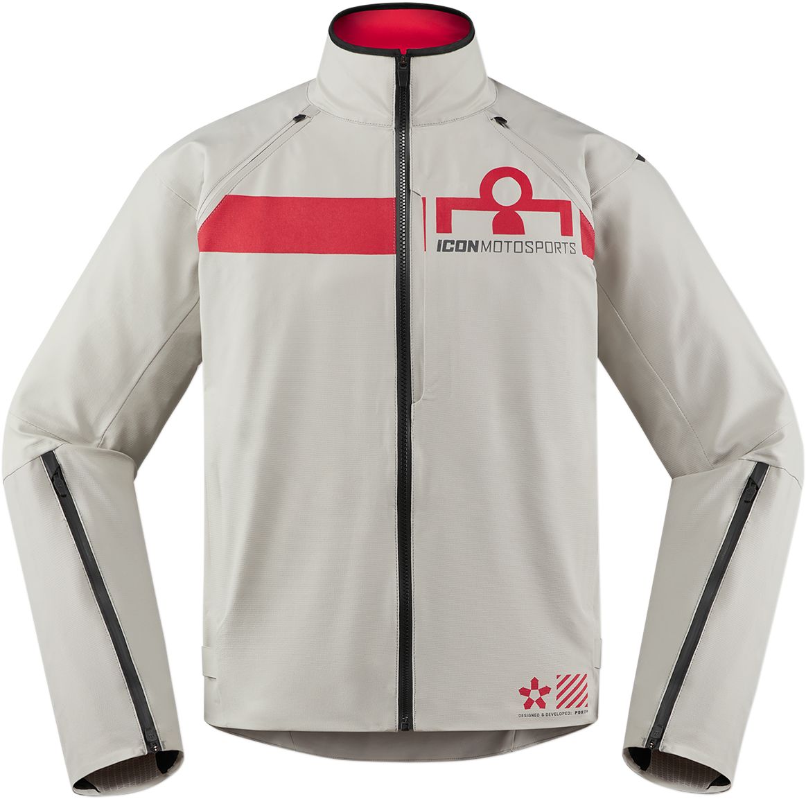 Icon Tarmac2 Textile Jacket CE Grey