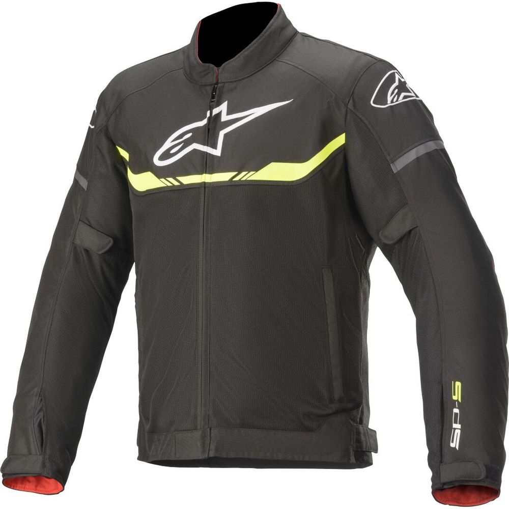 Alpinestars T-SPS Air Riding Textile Jacket Black / Fluo Yellow