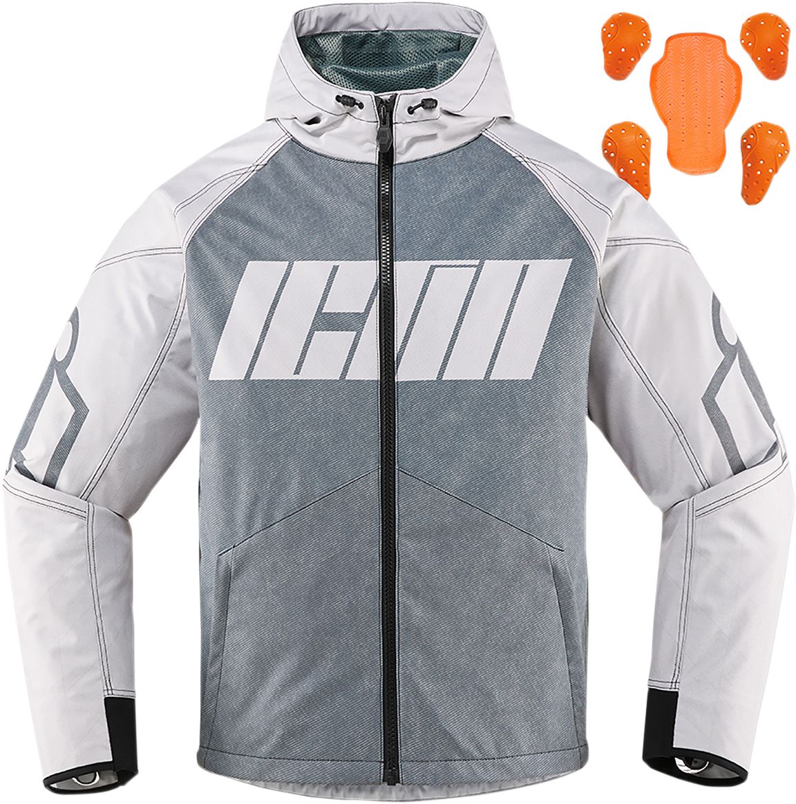 Icon Merc HS Textile Jacket Grey