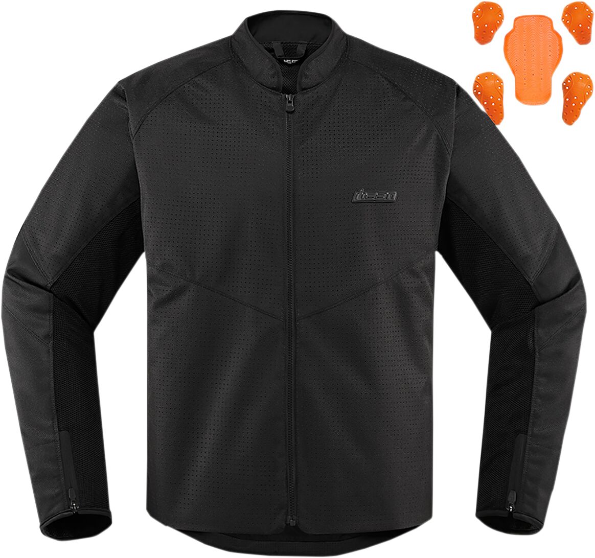 Icon Hooligan Perforated Textile Jacket Stealth