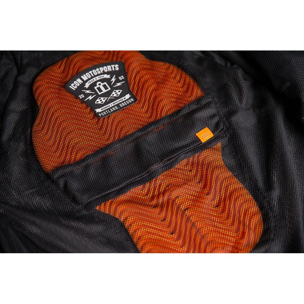 Icon Hooligan Ultrabolt Textile Jacket Black / Grey