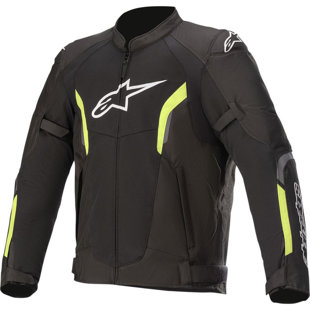 Alpinestars AST Air V2 Textile Jacket Black / Fluo Yellow