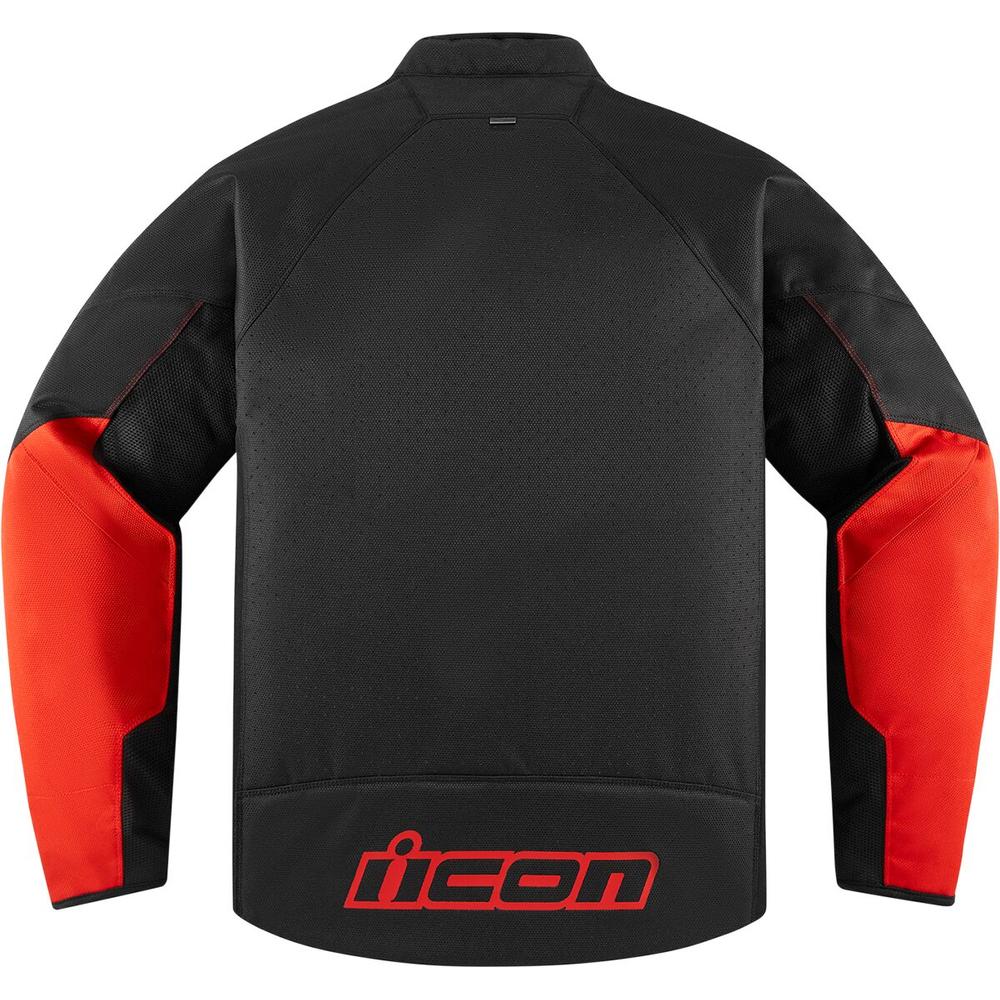 Icon Hooligan CE Textile Jacket Black / Red