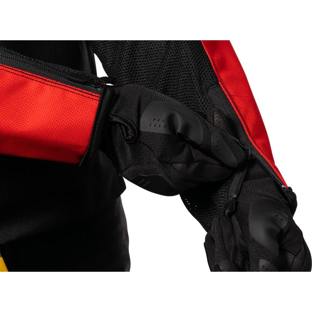 Icon Hooligan CE Textile Jacket Black / Red