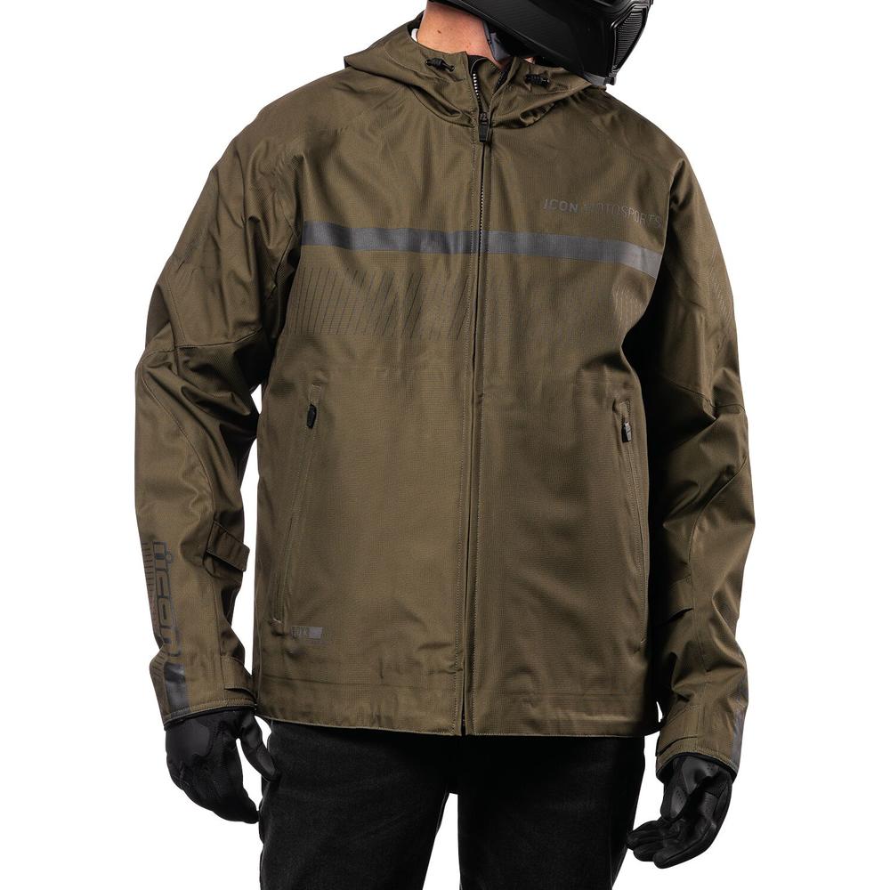 Icon PDX3 CE Textile Jacket Olive