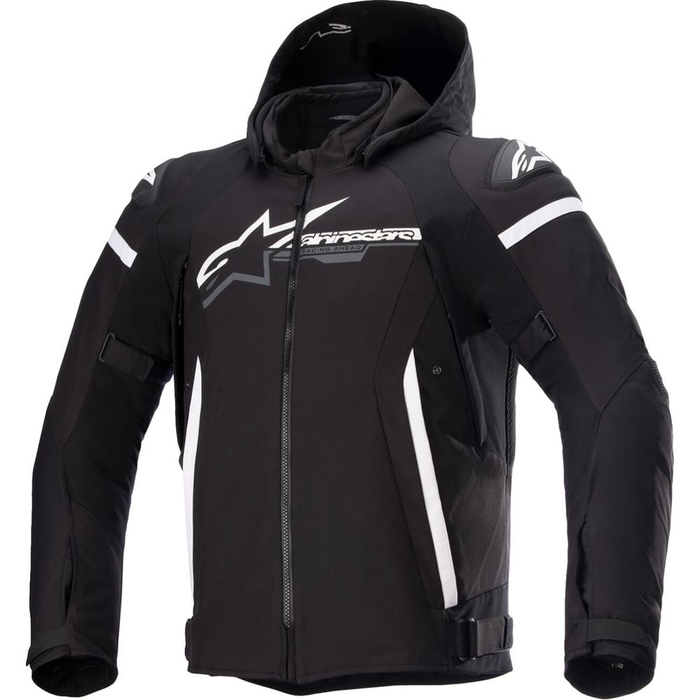 Alpinestars Zaca Waterproof Textile Jacket Black / White