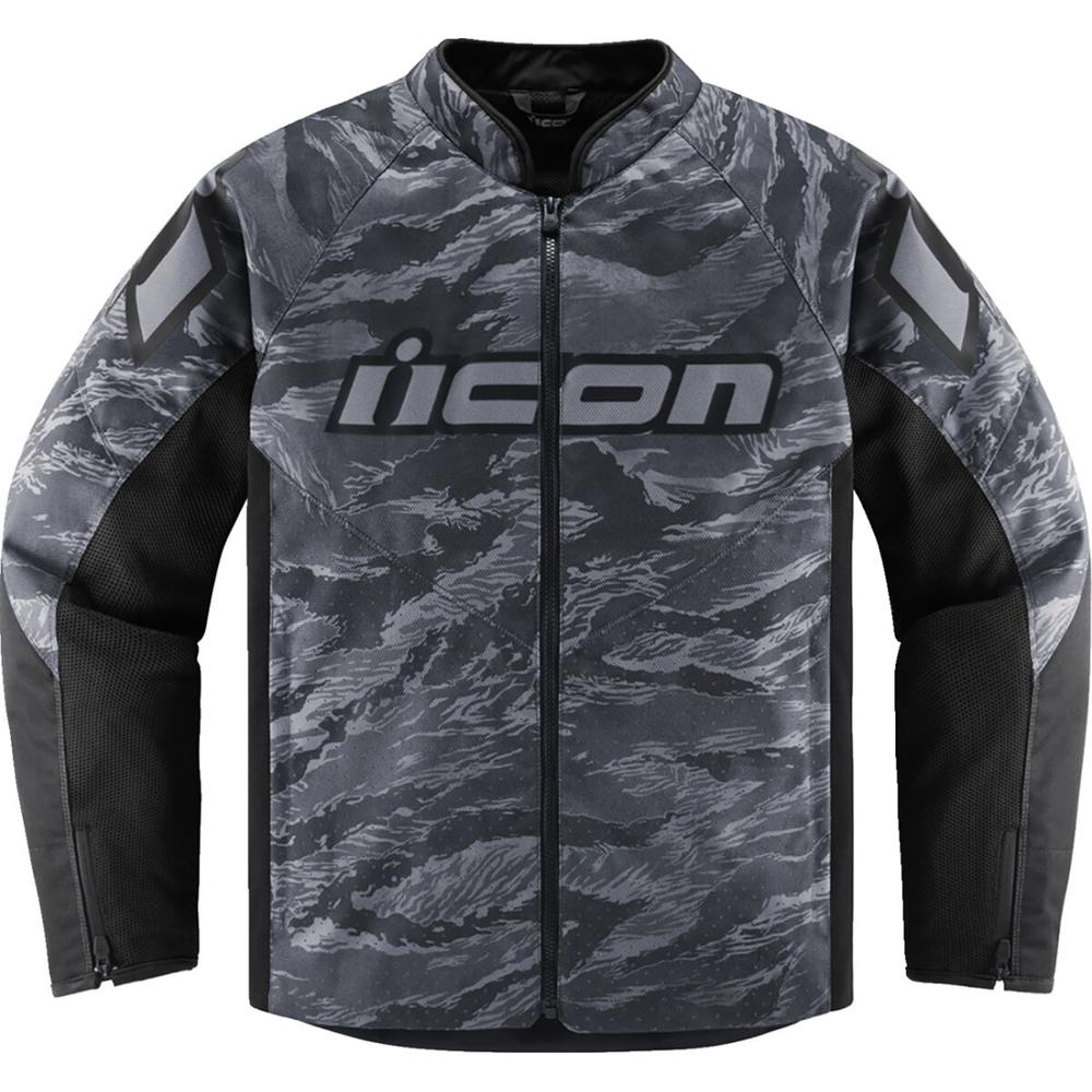 Icon Hooligan CE Tiger's Blood Textile Jacket Grey