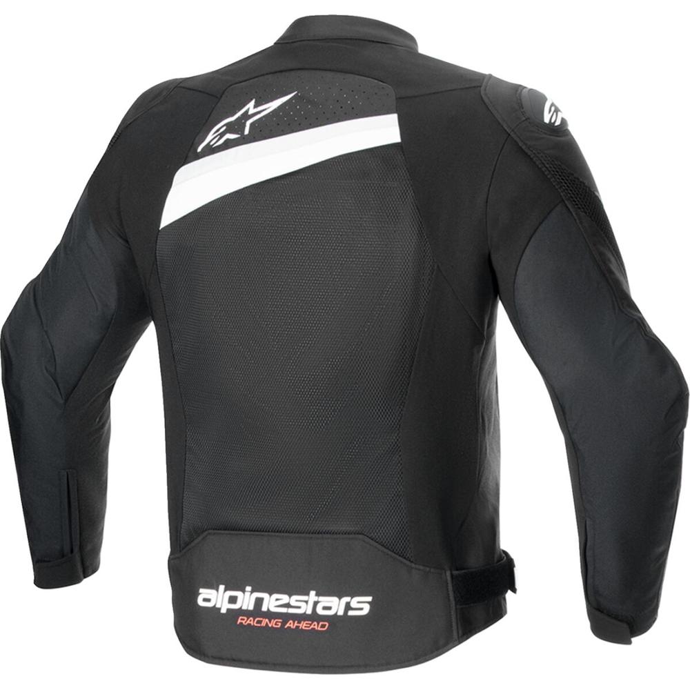 Alpinestars T-GP Plus R V4 Air Textile Jacket Black / White - FREE UK Shipping, FREE 365 Day Returns | Moto Central