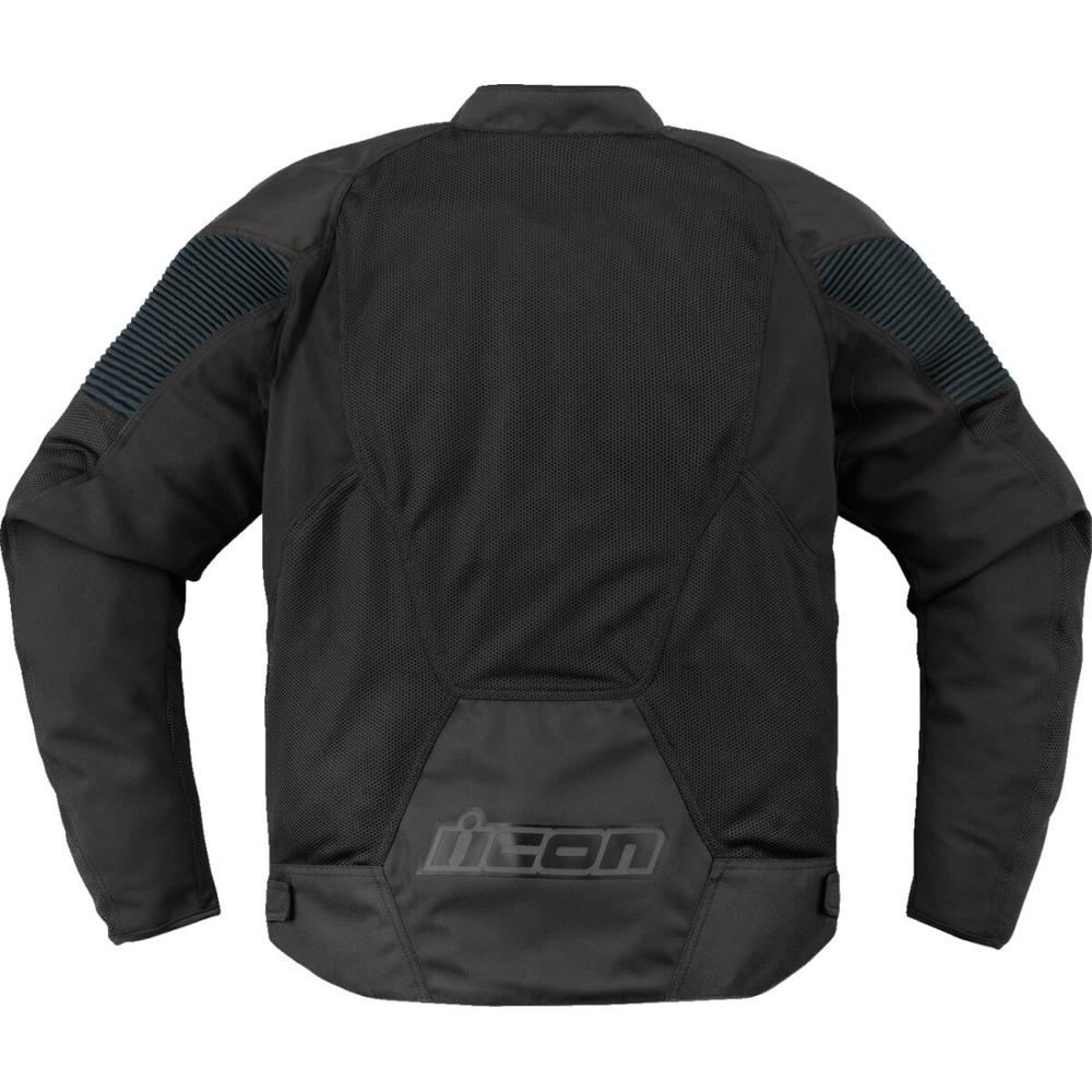 Icon Overlord 3 Mesh Textile Jacket Black - FREE UK Shipping, FREE 365 Day Returns | Moto Central