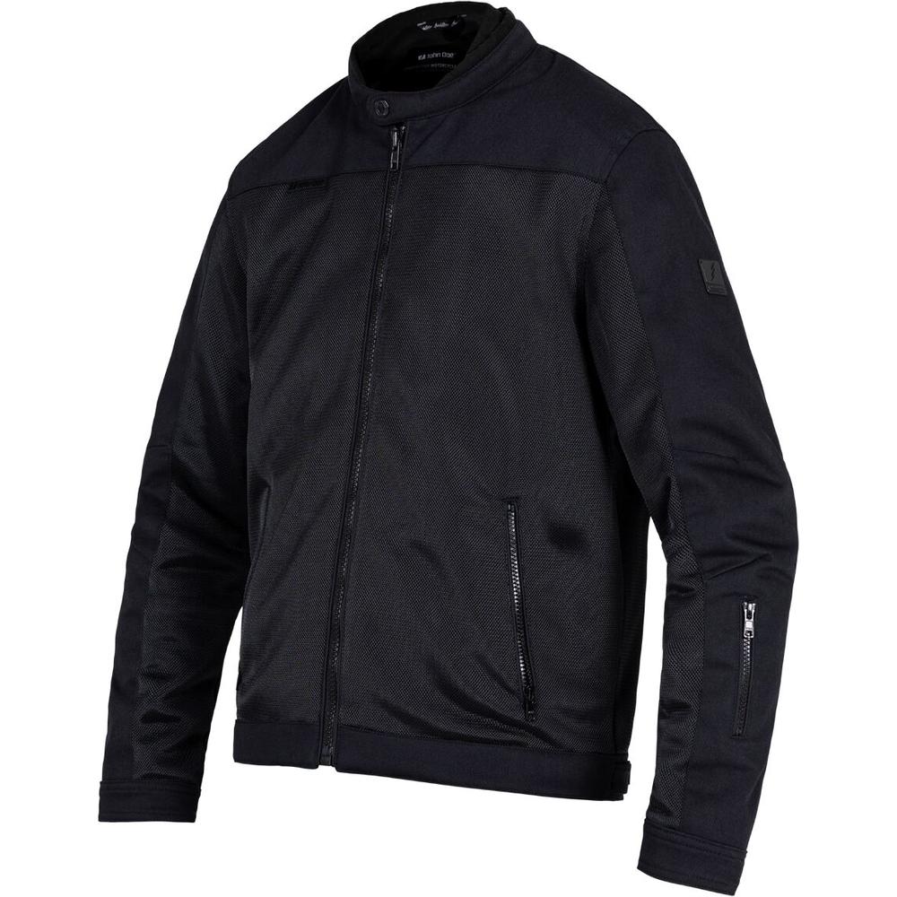 John Doe Aero Mesh Textile Jacket Black  - FREE UK Shipping, FREE 365 Day Returns | Moto Central