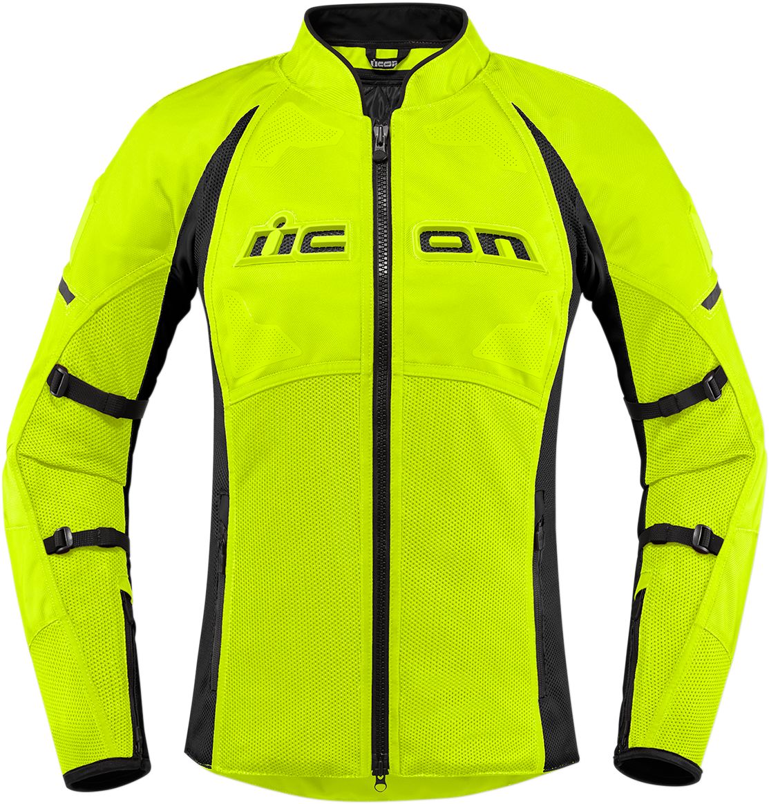 Icon Contra 2 Ladies Textile Jacket Hi-Viz Yellow