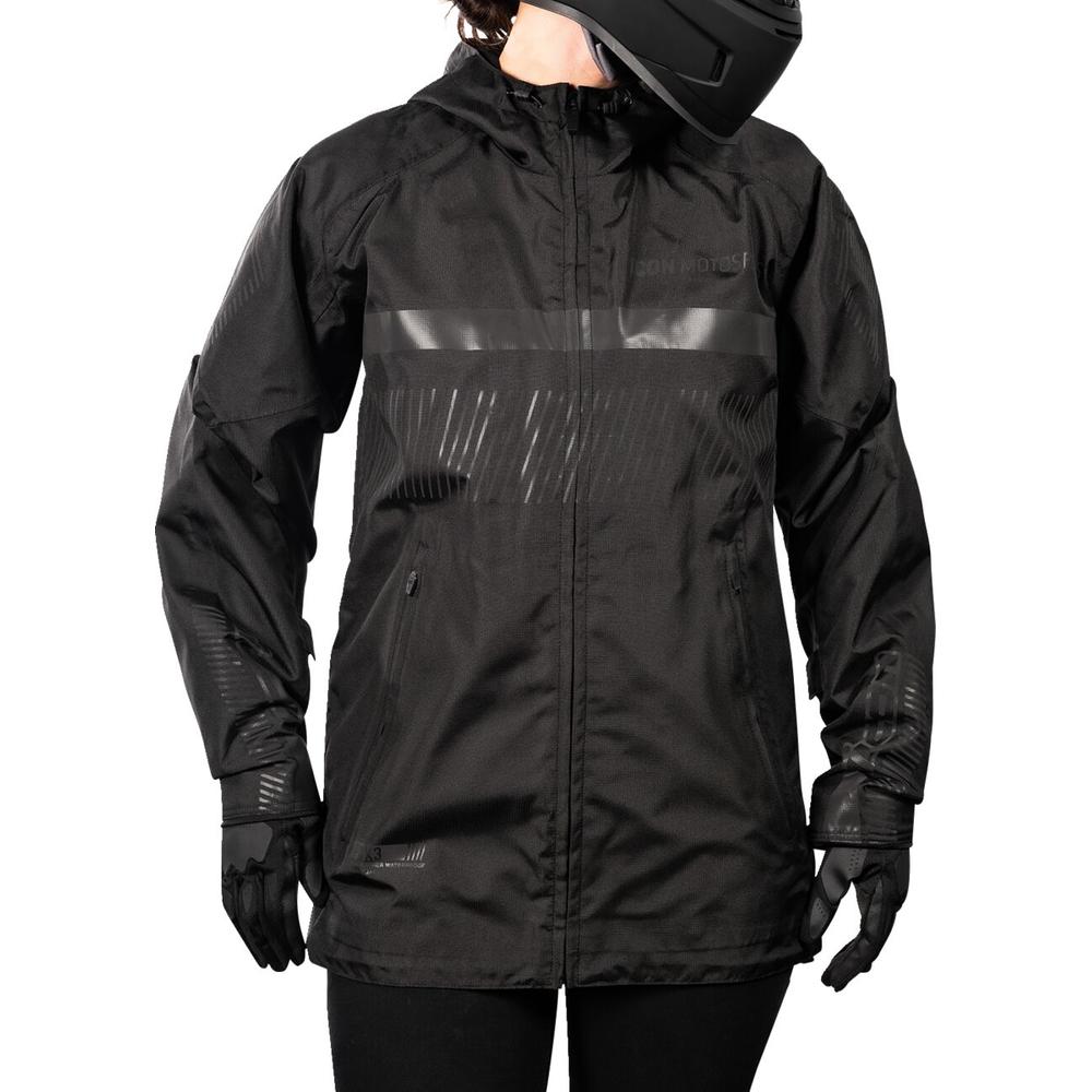 Icon PDX3 CE Ladies Textile Jacket Black  - FREE UK Delivery - Moto Central