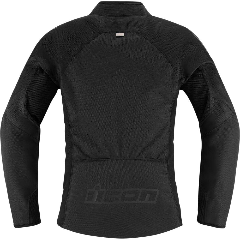 Icon Hooligan CE Ladies Textile Jacket Black - FREE UK Shipping, FREE 365 Day Returns | Moto Central