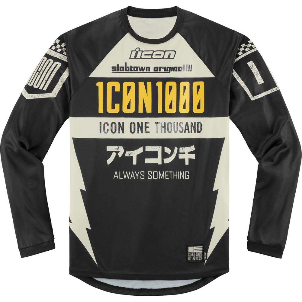 Icon Slabtown Jersey Black / White / Yellow