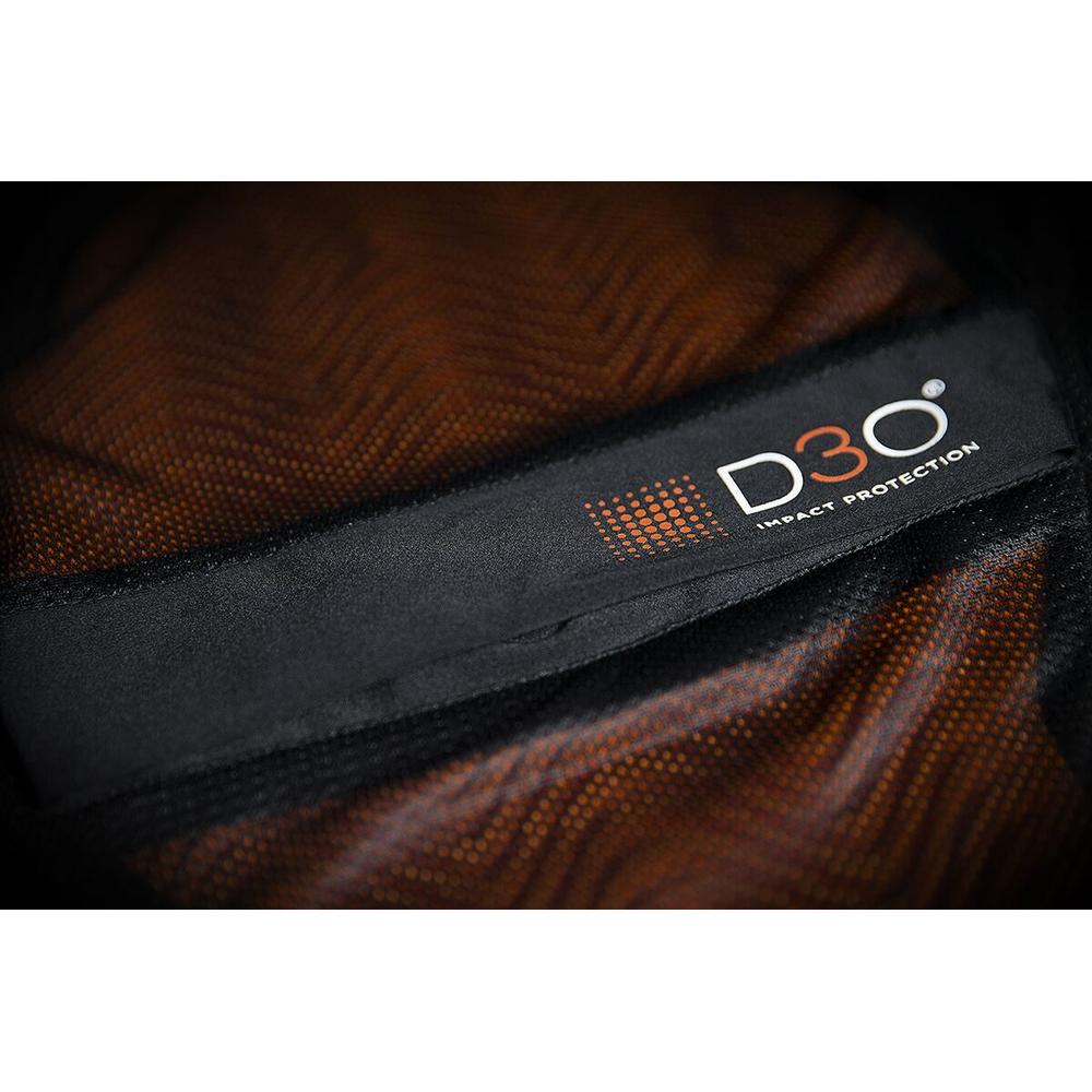 Icon Regulator D3O Leather Vest Black - FREE UK Shipping, FREE 365 Day Returns | Moto Central