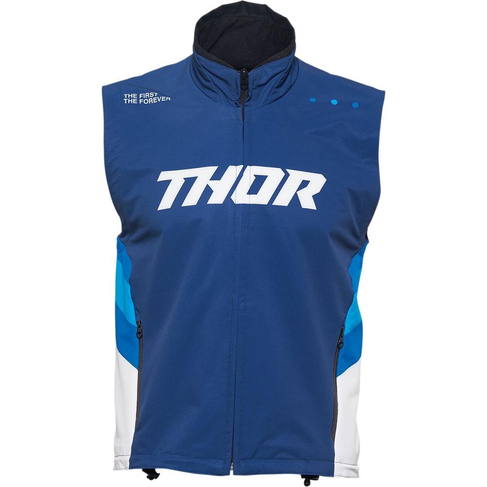 Thor Warmup Casual Vest Navy / White