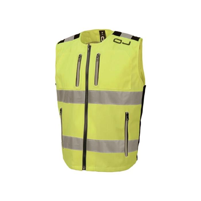 OJ Atmosfere Metropolitane Flash 2 High Visibility Vest Hi-Vis Yellow