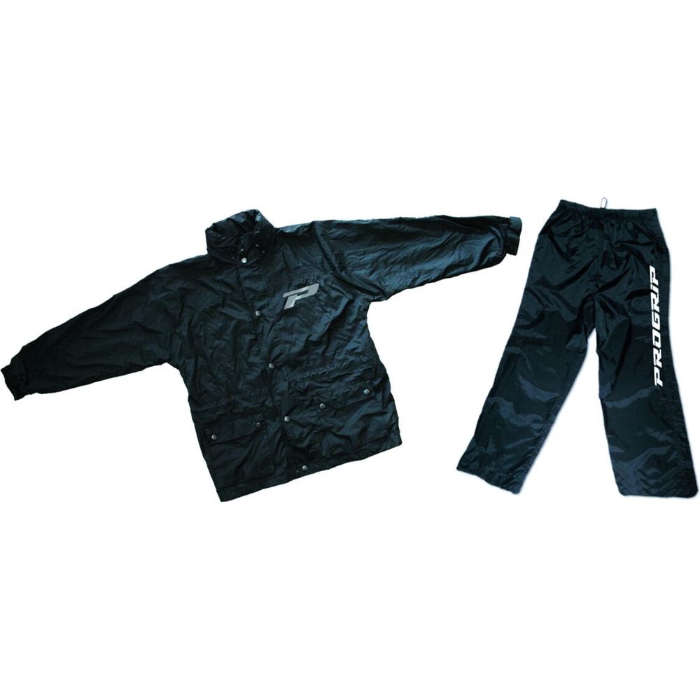 Pro Grip Waterproof Two-Piece Rainsuit Black