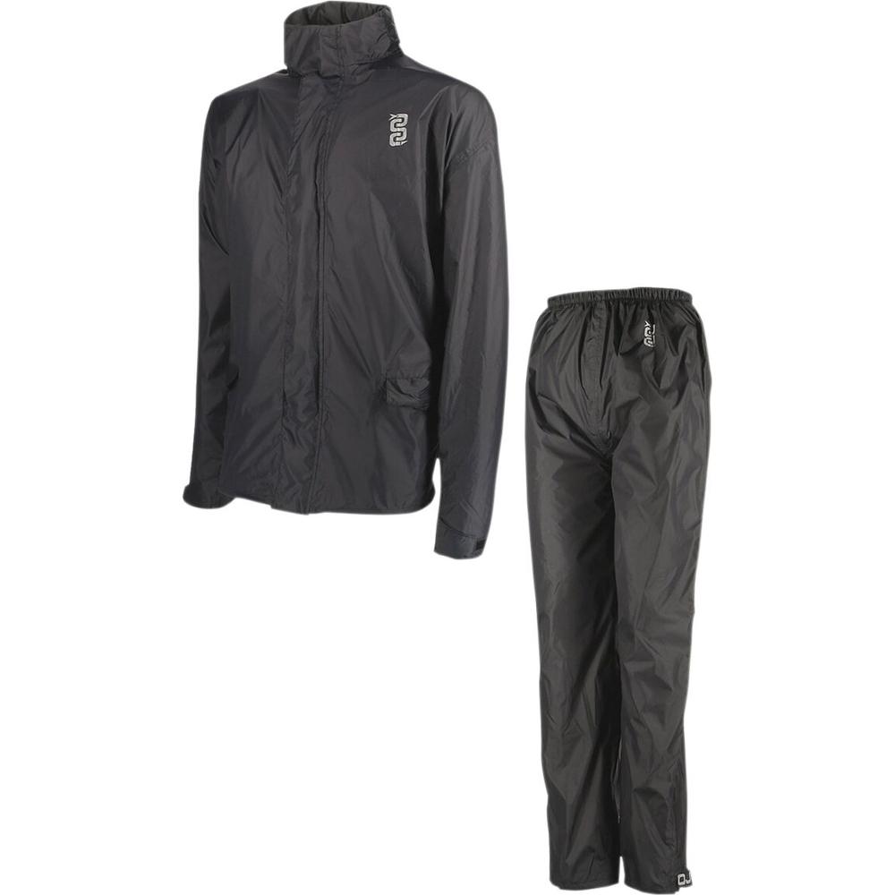 OJ Atmosfere Metropolitane Complete System Two-Piece Rainsuit Black