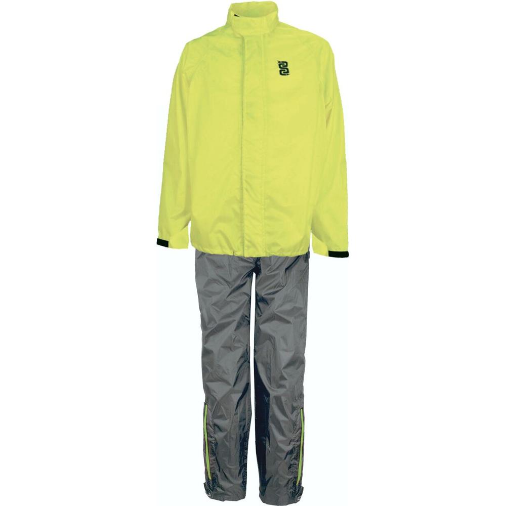 OJ Atmosfere Metropolitane System Set Two-Piece Rainsuit Black / Hi-Vis Yellow