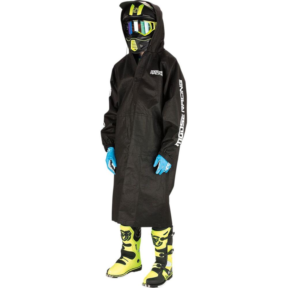 Moose Racing MUD Rain Overcoat Black