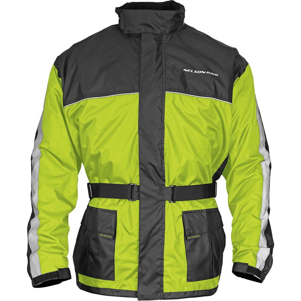 Nelson Rigg Solo Storm Waterproof Jacket Hi-Vis / Black