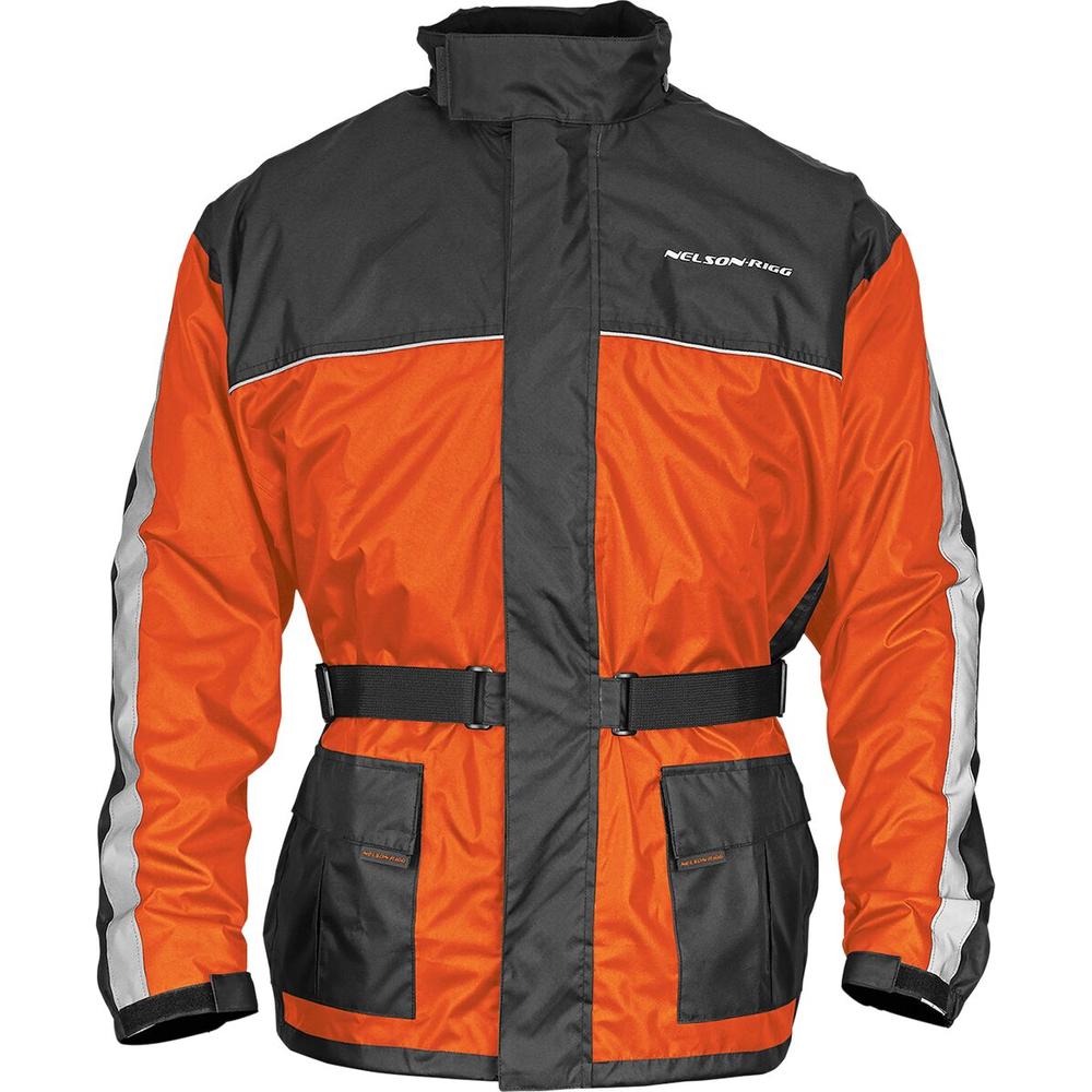 Nelson Rigg Solo Storm Waterproof Jacket Orange / Black