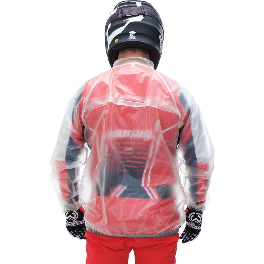 Moose Racing Rain Over Jacket Clear