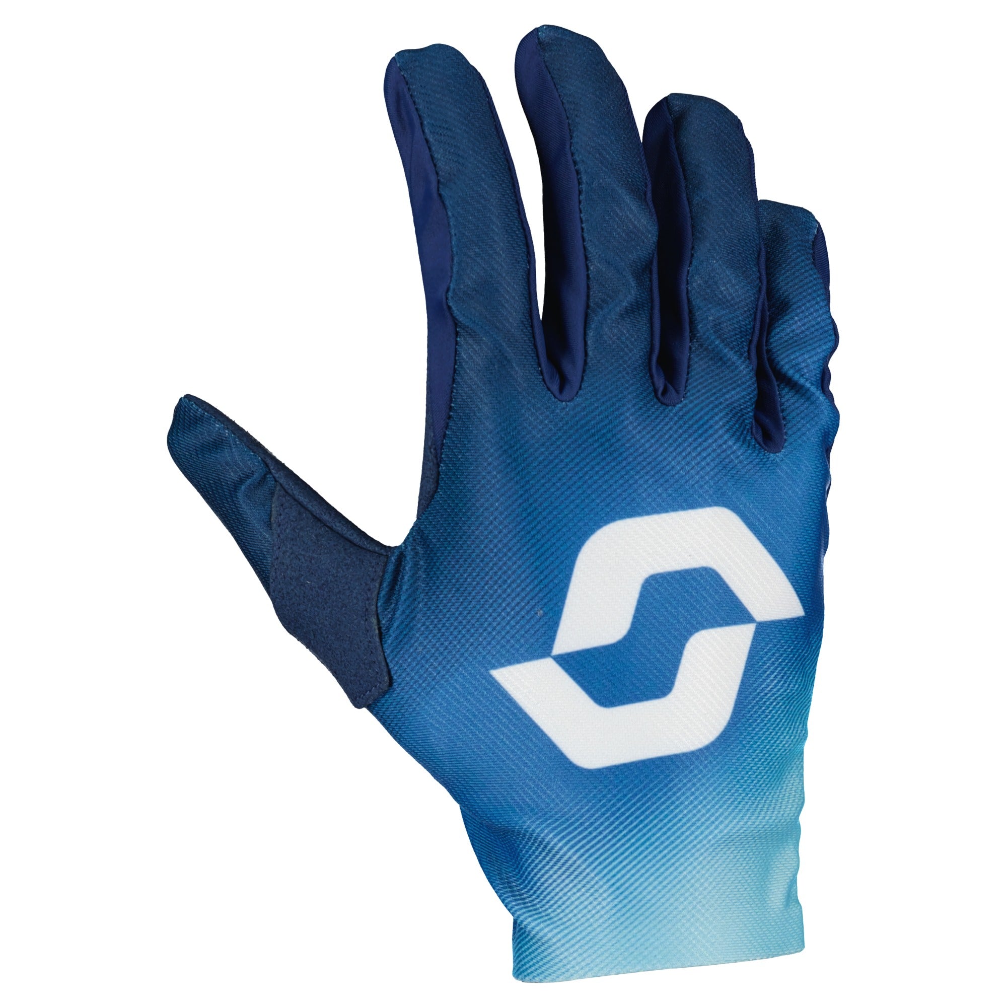 Scott 250 Swap Evo Textile Gloves Blue / White  - FREE UK Shipping, FREE 365 Day Returns | Moto Central