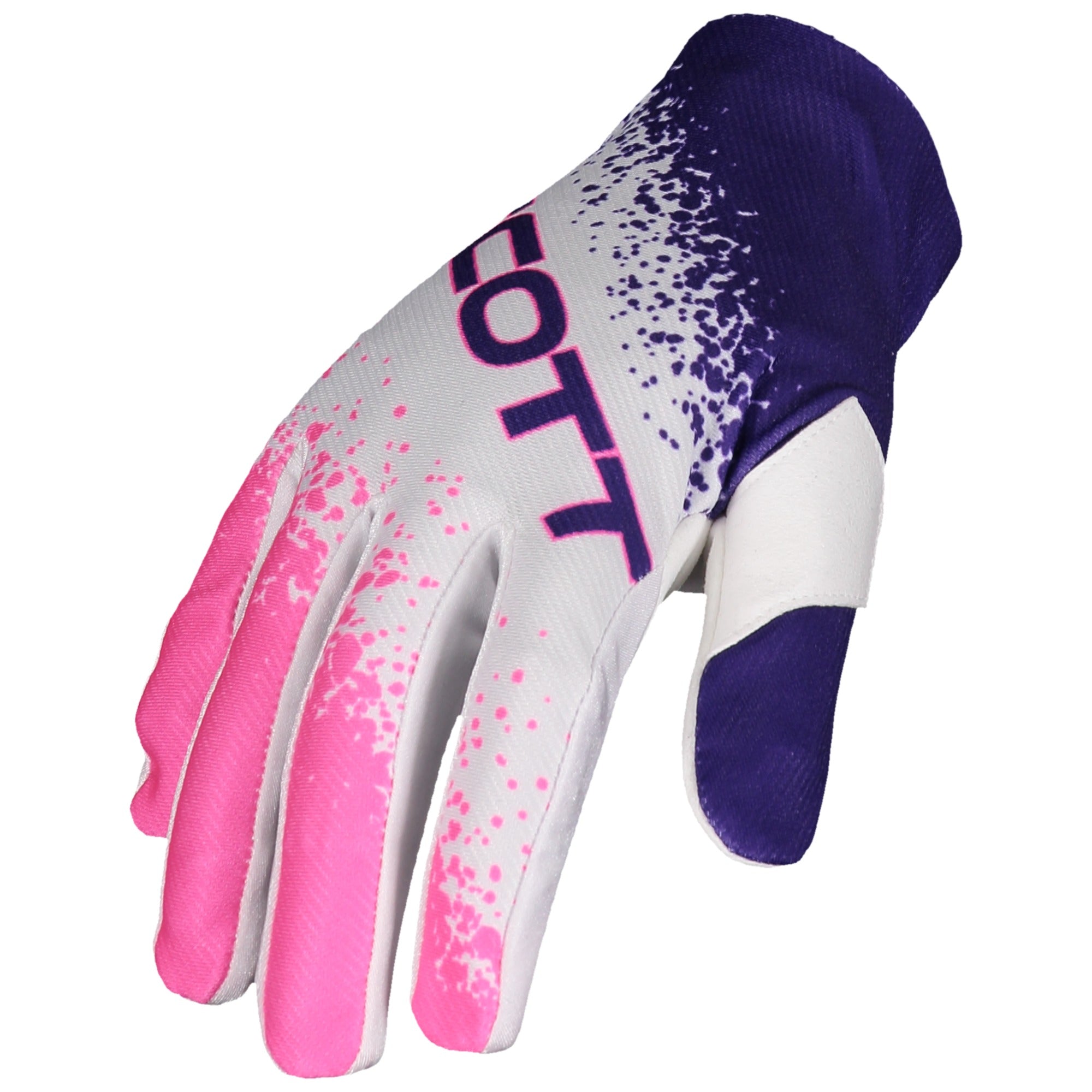 Scott 250 Swap Evo Textile Gloves Purple / Pink  - FREE UK Shipping, FREE 365 Day Returns | Moto Central