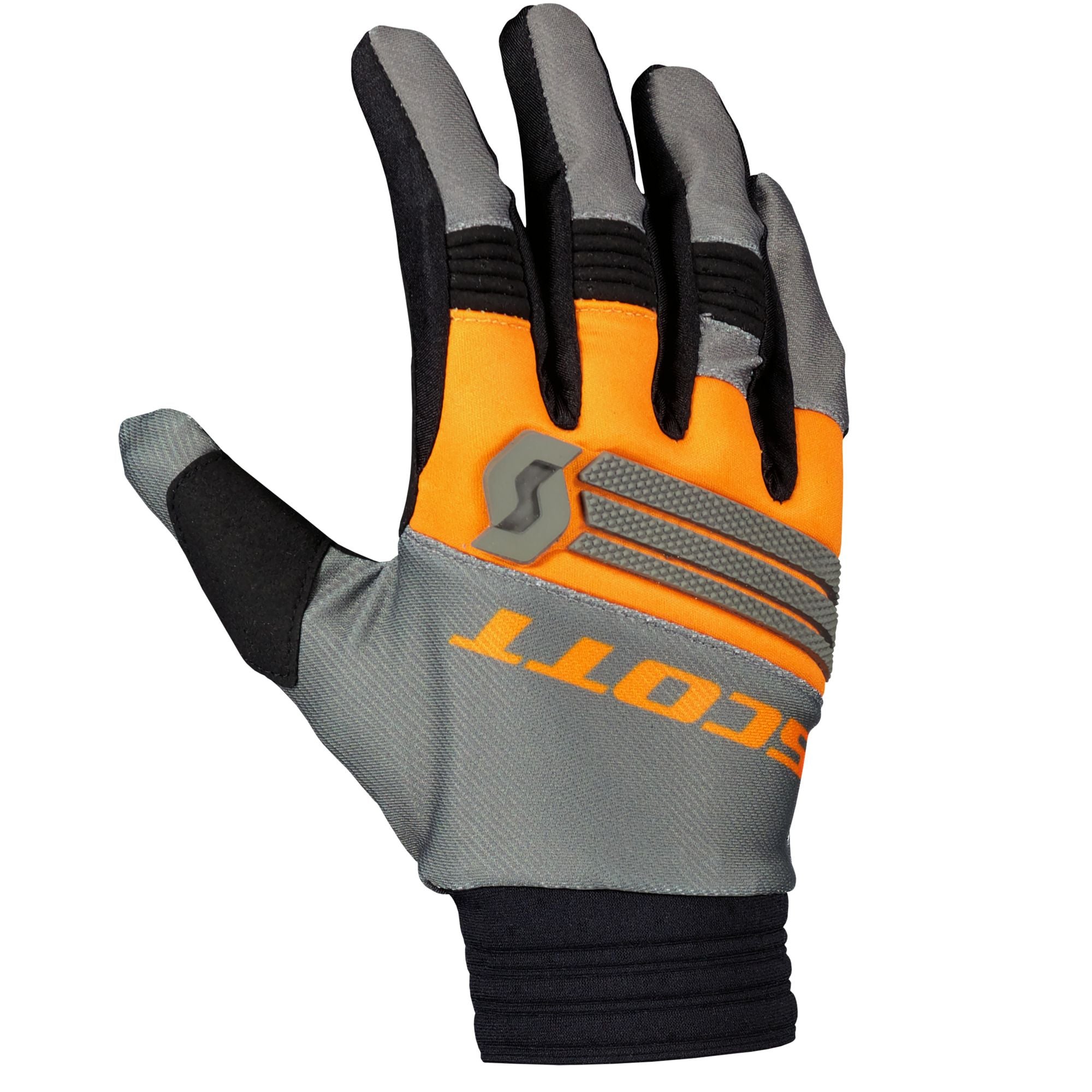 Scott X-Plore Textile Gloves Grey / Orange