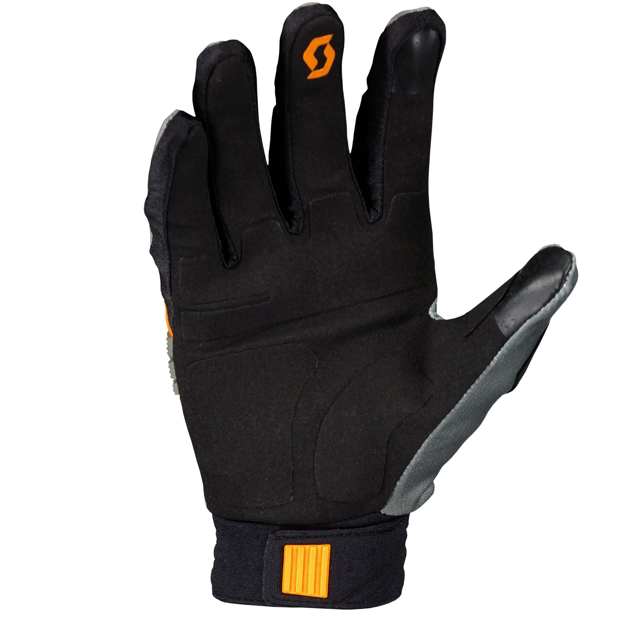 Scott X-Plore Textile Gloves Grey / Orange - FREE UK Shipping, FREE 365 Day Returns | Moto Central