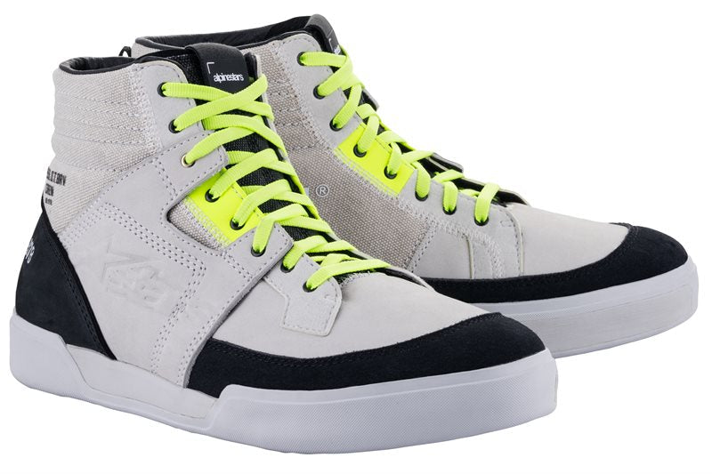 Alpinestars AS-DSL Akio Shoes Light Grey / Fluo Yellow