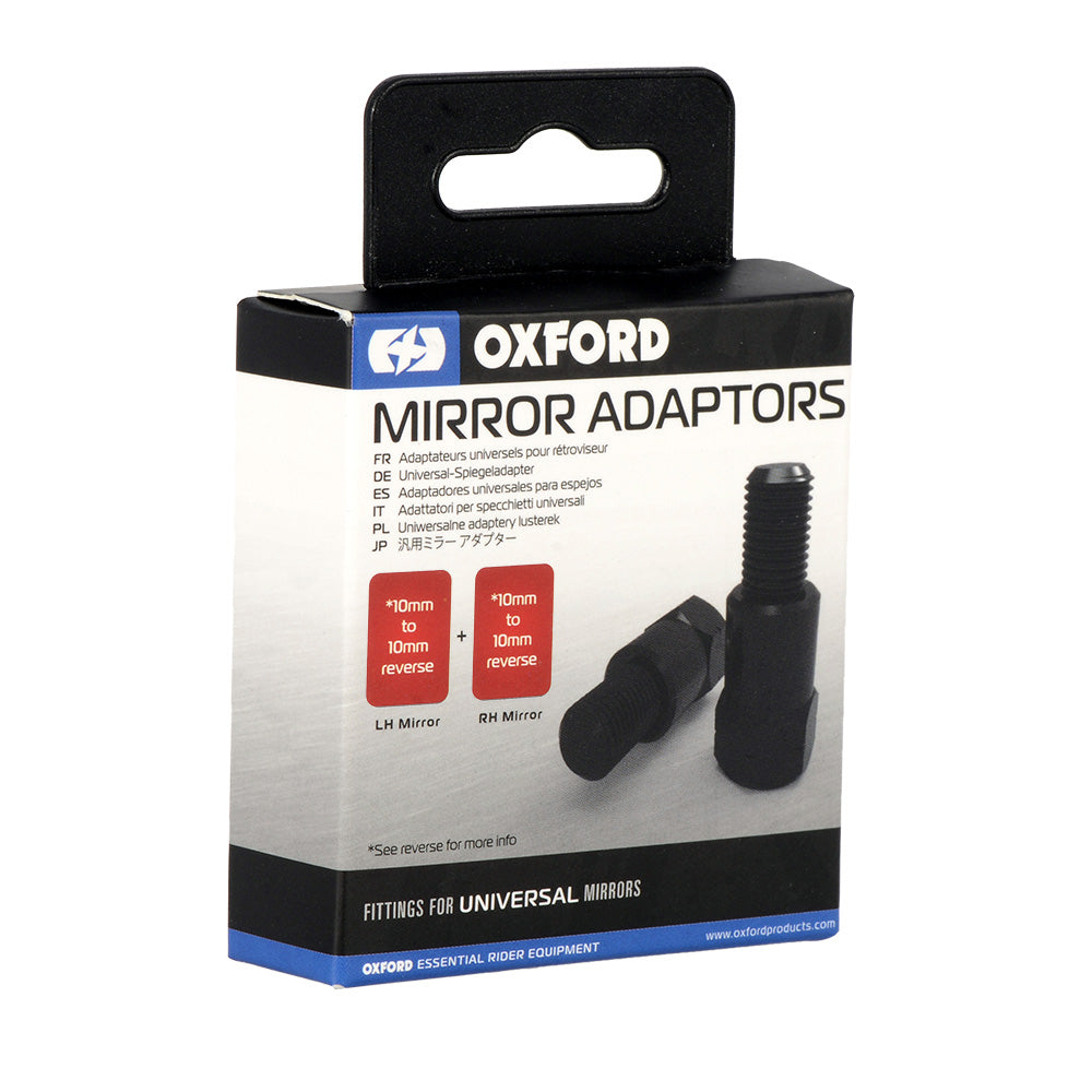 Oxford Mirror Adaptors - 10 mm to 10 mm Rev OX581