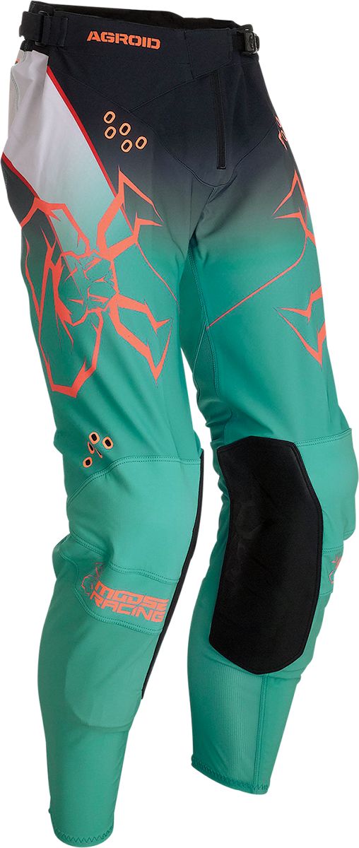 Moose Racing Agroid Trouser Teal / Black