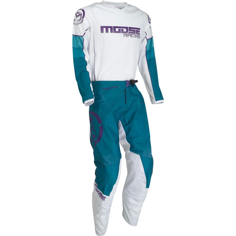 Moose Racing Qualifier Trouser Blue / White