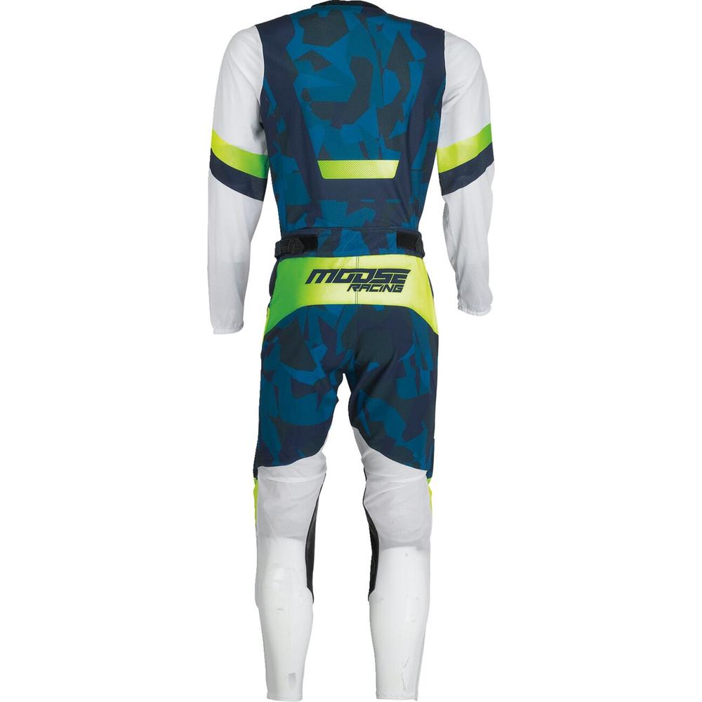 Moose Racing Sahara Trouser Blue / White / Black - FREE UK Shipping, FREE 365 Day Returns | Moto Central