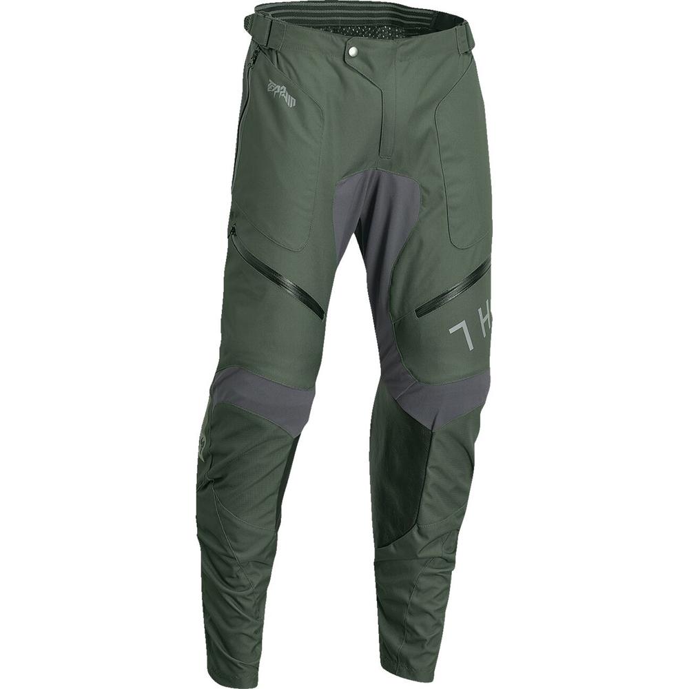 Thor Terrain In-the-Boot Trouser Army Green / Charcoal