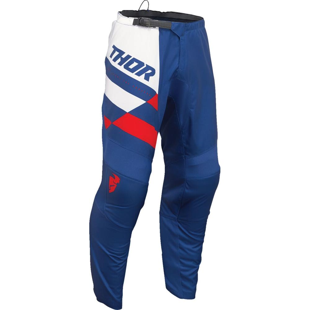 Thor Sector Checker Trouser Blue / Red